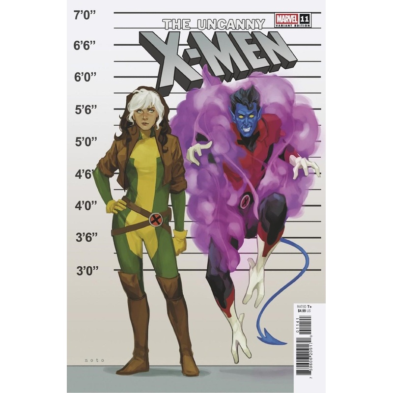 Uncanny X-Men #11 Phil Noto Connecting X-Manhunt Variant [Xmh]