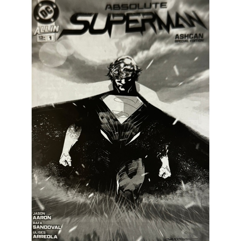 ABSOLUTE SUPERMAN AND ABSOLUTE WONDER WOMAN NYCC ASHCAN SPECIAL EDITION