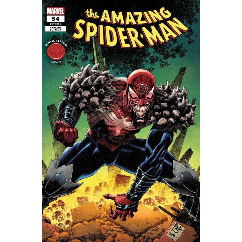 AMAZING SPIDER-MAN (2018) #54 SIQUERA KNULLIFIED VAR LR