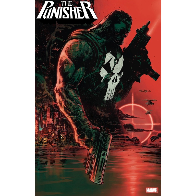PUNISHER RED BAND #1 INCV 1:25 PATRICK GLEASON VAR (POLYBAG) (10 Sep Release)