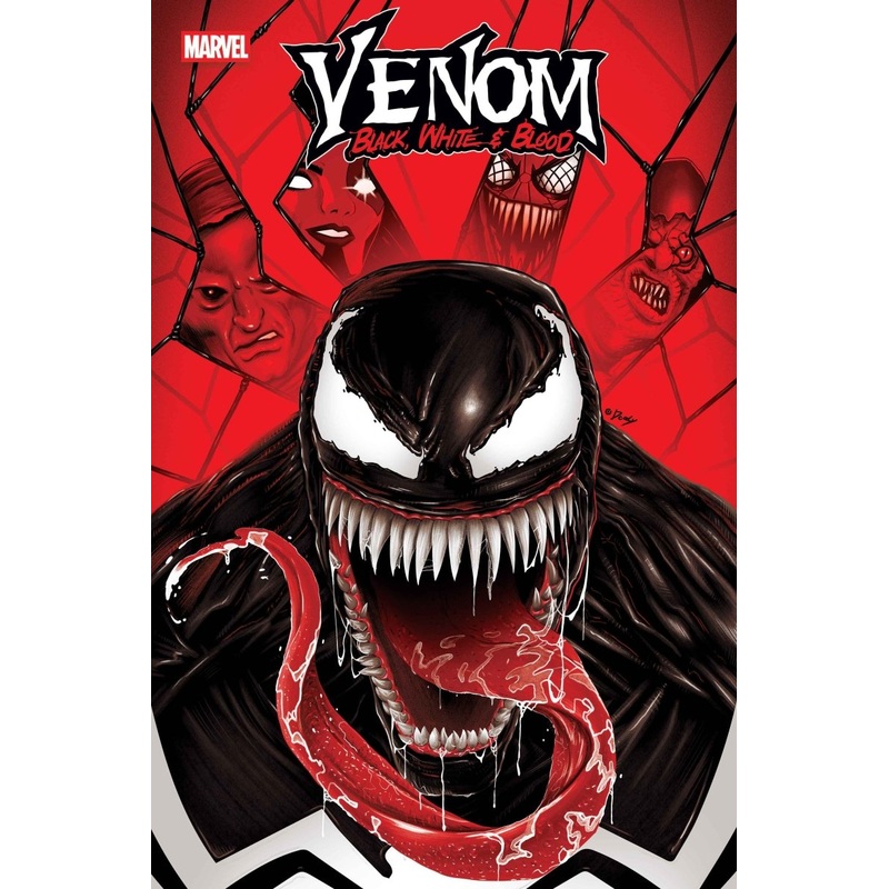 Venom: Black, White & Blood #1 Doaly 1:25 Ratio Variant