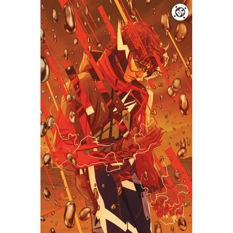 Absolute Flash #5 Cover D Nimit Malavia Virgin Card Stock 1:25 Ratio Variant