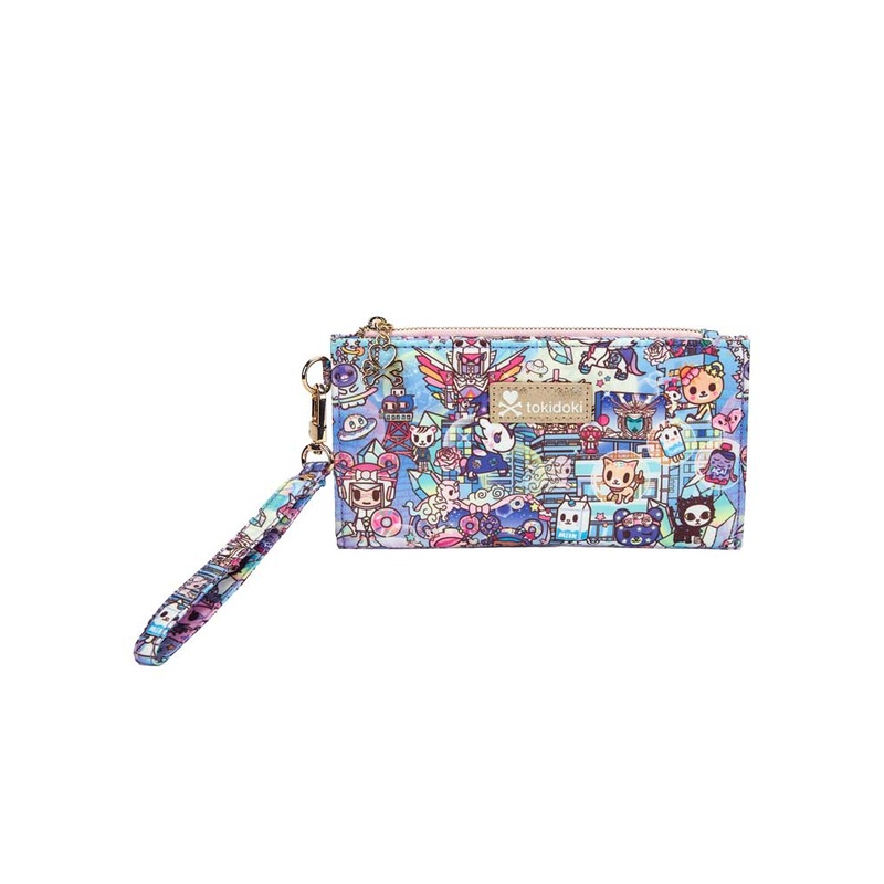 Digital Princess Snap Long Wallet