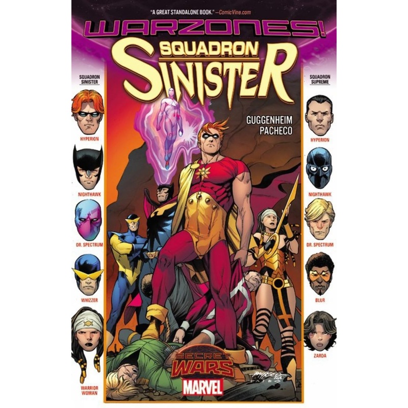 Warzones! Secret Wars: Squadron Sinister TP