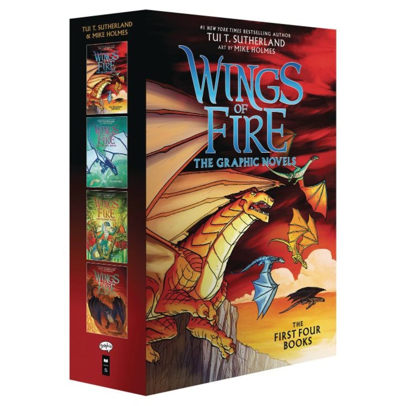 Wings of Fire Graphix Box Set (Books 1-4)
