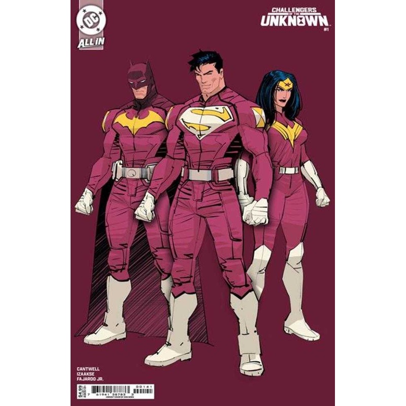 Challengers Of The Unknown #1 (Of 6) Cover D Dan Mora Design Card Stock Variant