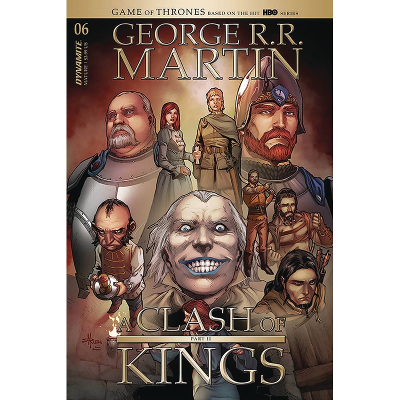 GEORGE RR MARTIN A CLASH OF KINGS #6 CVR B RUBI (MR)