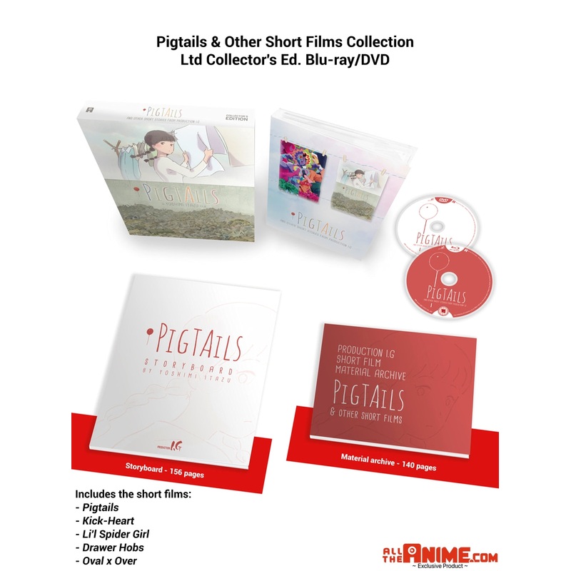 Pigtails & Other Short Films - Blu-ray/DVD Collector's Edition