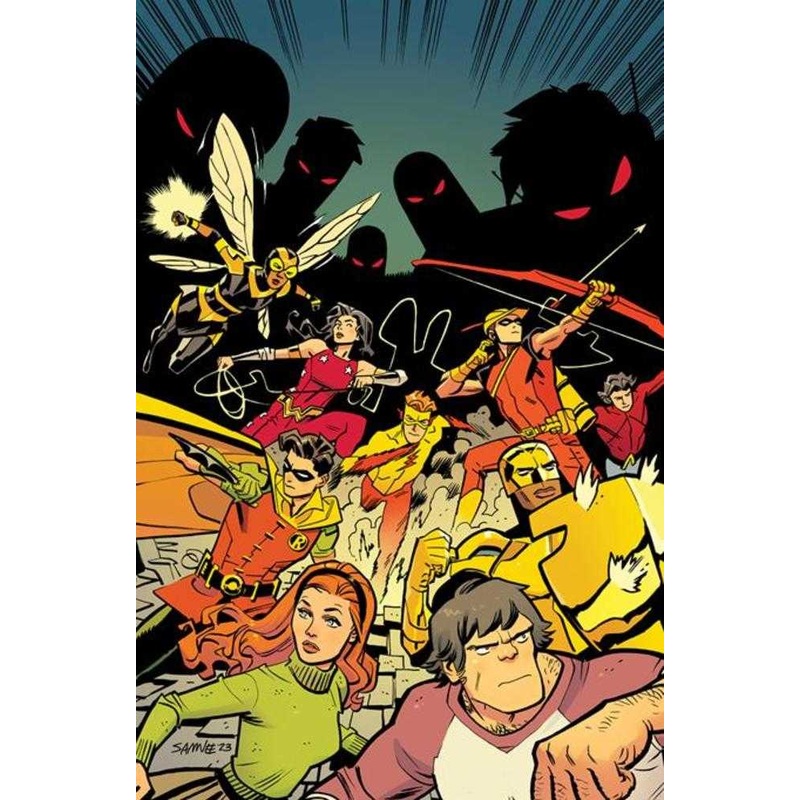 Worlds Finest Teen Titans #6 (Of 6) Cover A Chris Samnee