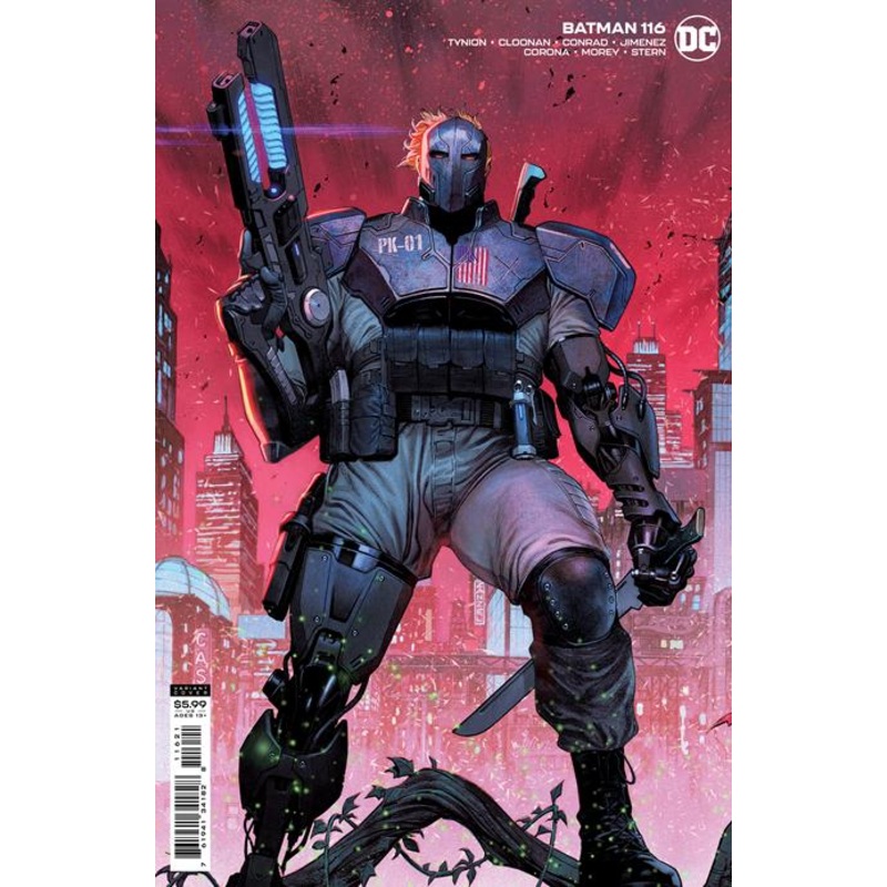 BATMAN (2016) #116 CVR B JORGE MOLINA CARD STOCK VAR (FEAR STATE) CONNECTING