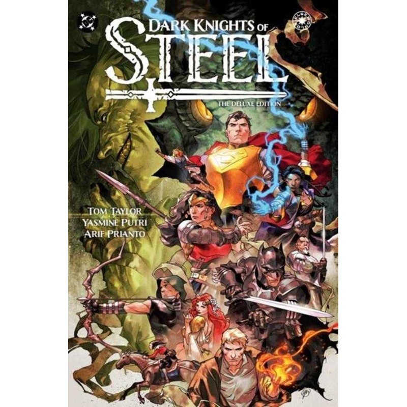 Dark Knights Of Steel The Deluxe Edition Hardcover Book Market Yasmine Putri Cover