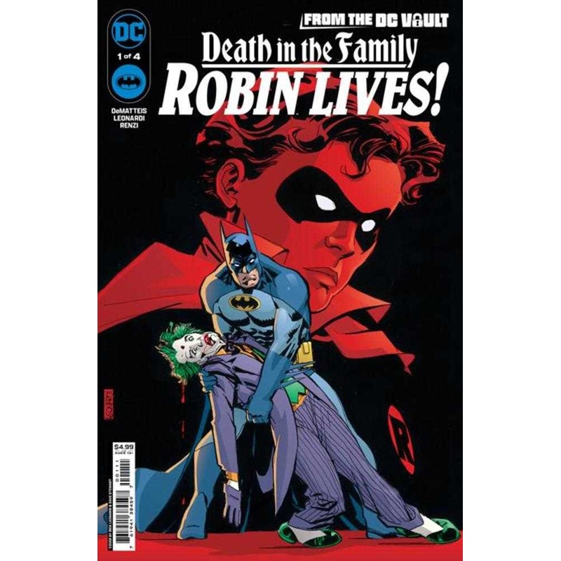 From The DC Vault Death In The Family Robin Lives #1 Cover A Rick Leonardi
