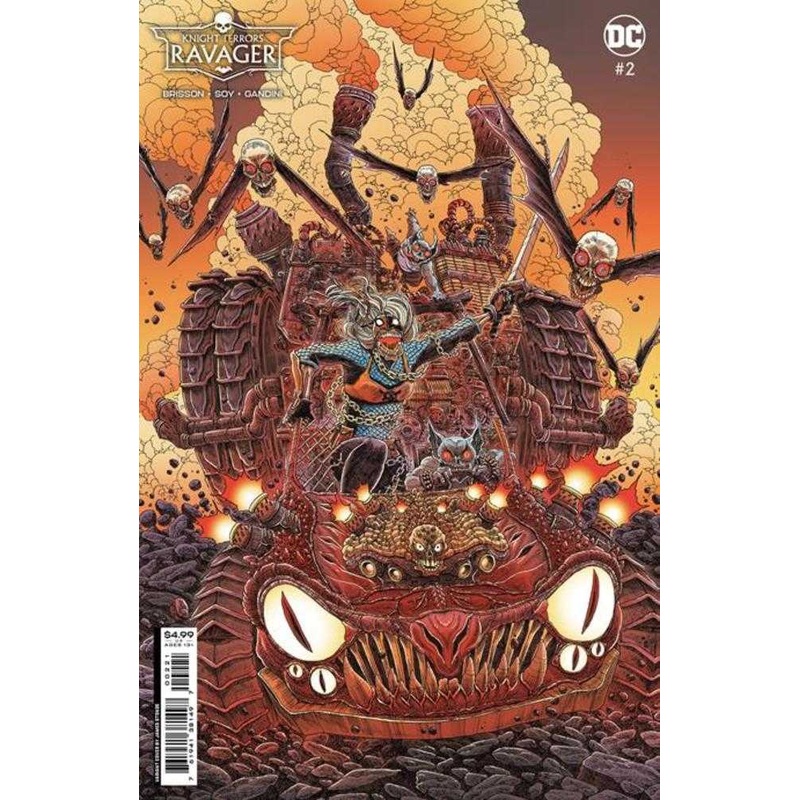 Knight Terrors Ravager #2 (Of 2) Cover B James Stokoe Card Stock Variant