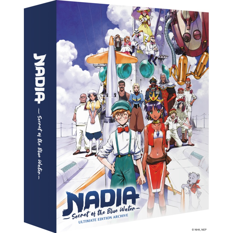 Nadia: Secret of the Blue Water Ultimate Edition 4K UHD + Blu-ray + Book