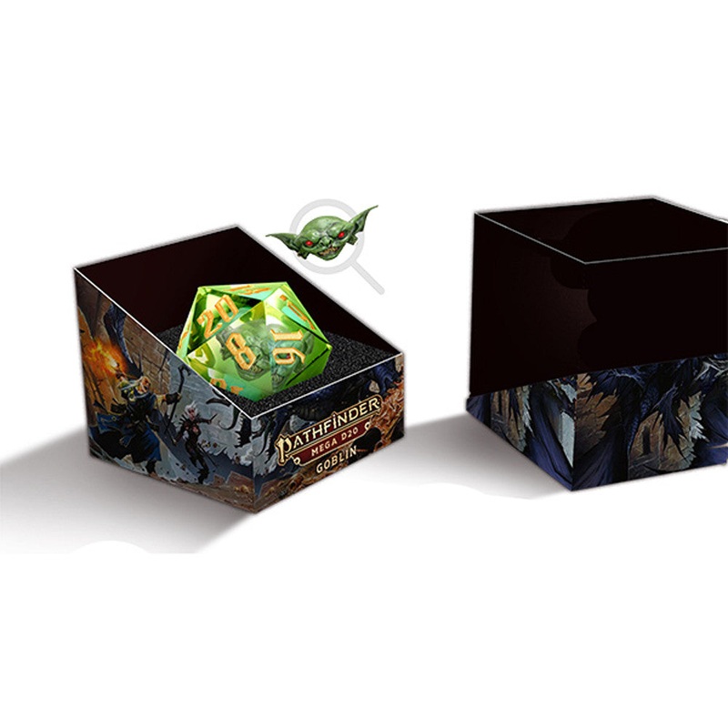 Pathfinder Dice: Goblin Mammoth D20 (55mm)