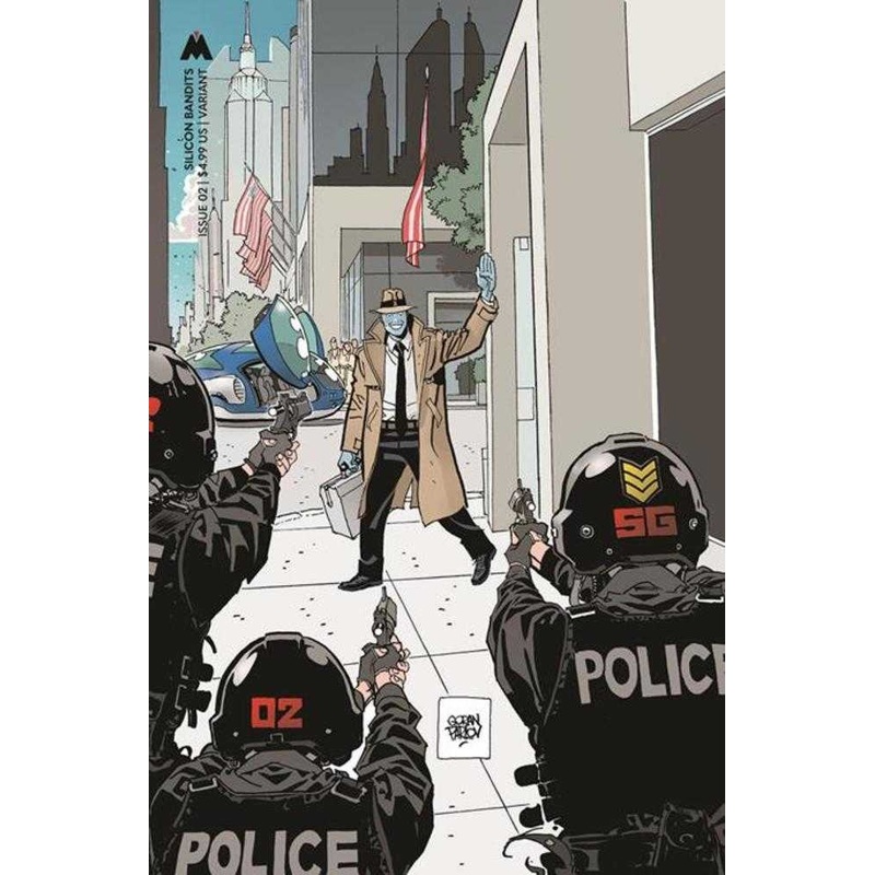 Silicon Bandits #2 Cover B Goran Parlov Cardstock Variant (Mature)