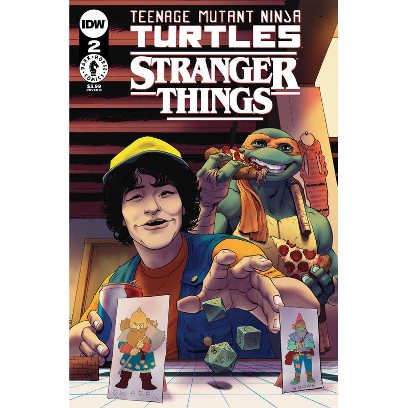 Teenage Mutant Ninja Turtles X Stranger Things #2 Variant D (Gorham)
