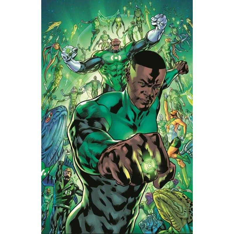 Green Lantern #1 Cover B Bryan Hitch Card Stock Variant