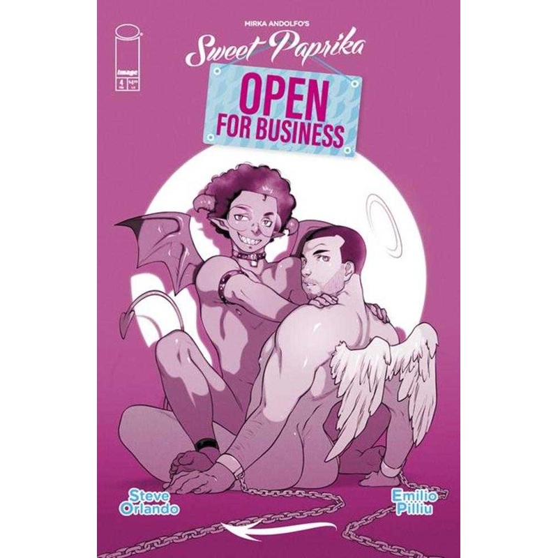 Mirka Andolfos Sweet Paprika Open For Business #4 (Of 5) Cover E Emilio Pilliu Hot Cover Polybagged Variant (Mature)