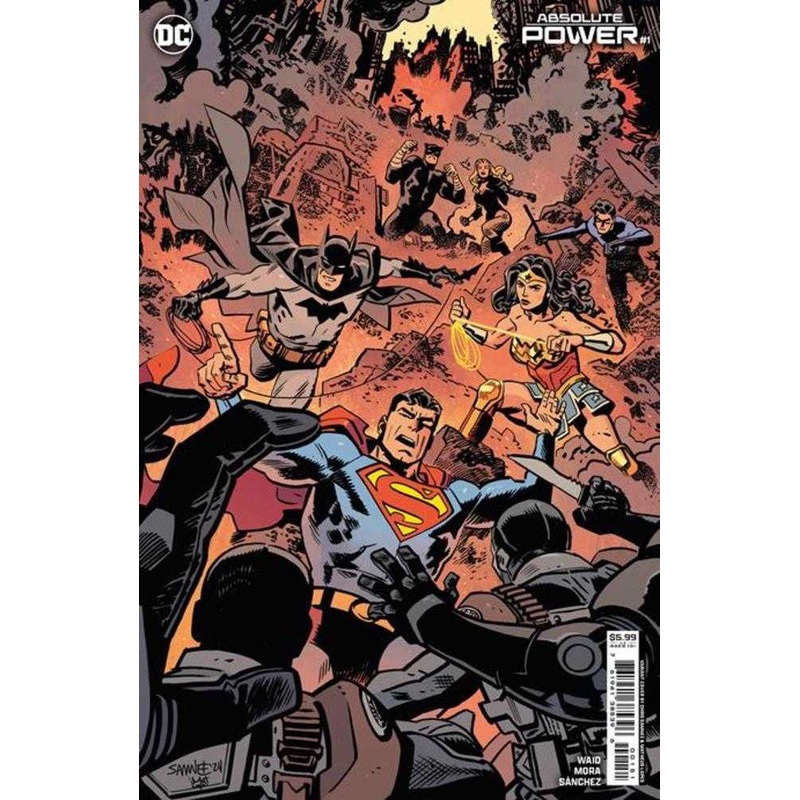 Absolute Power #1 (Of 4) Cover E Chris Samnee Card Stock Variant