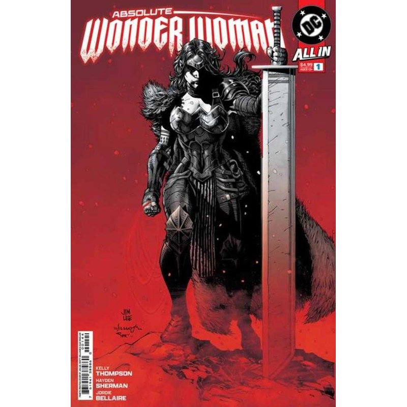 Absolute Wonder Woman #1 4th Print Cover A Jim Lee *one copy per customer*