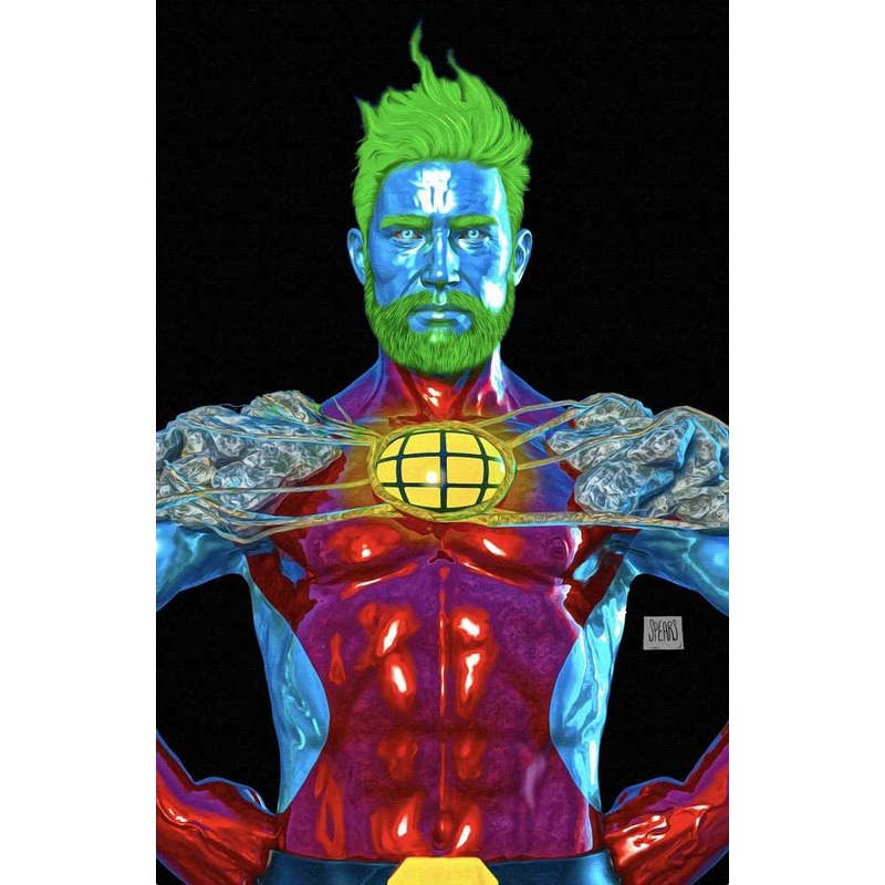 Captain Planet #1 Cover W Foc 10 Copy Variant Edition Spears Black Virgin