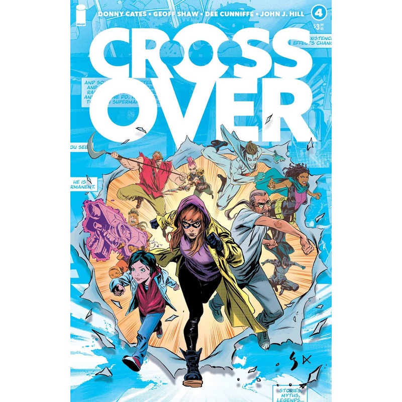 CROSSOVER #4 CVR A SHAW CUNNIFFE & HILL This only, one comic book.