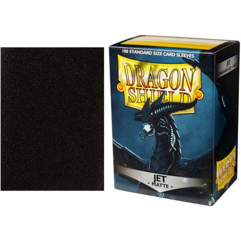 Dragon Shield: Sleeves - Jet (100)