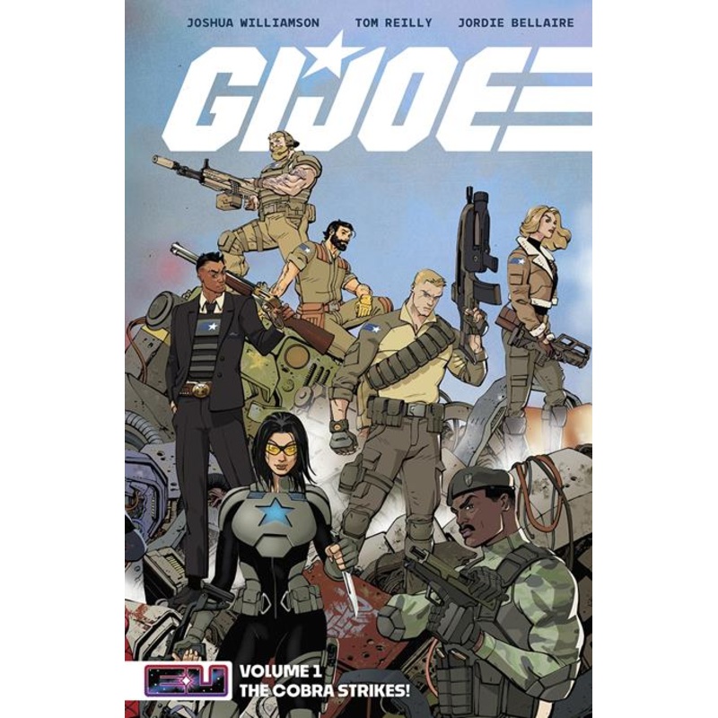 G.I. Joe TP Vol 01 The Cobra Strikes Tom Reilly Cover