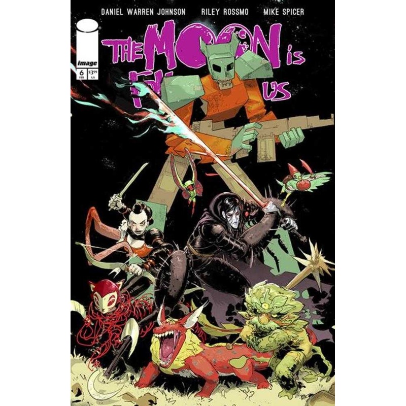 The Moon Is Following Us #6 (Of 10) Cover A Riley Rossmo