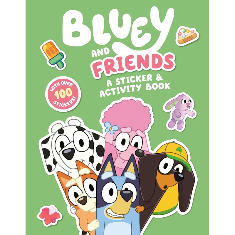Bluey and Friends: A Sticker & Activity Book