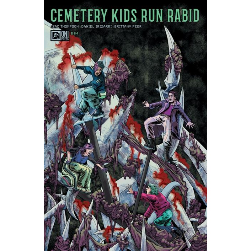 CEMETERY KIDS RUN RABID #4 (OF 4) CVR B JENNA CHA VAR (26 Nov Release)