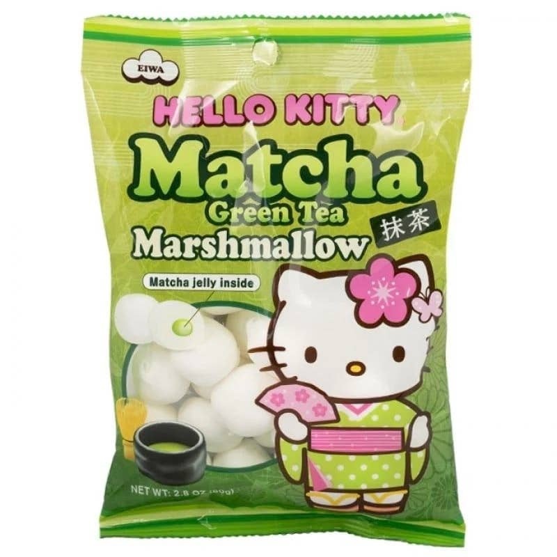 Hello Kitty Marshmallow Green Tea