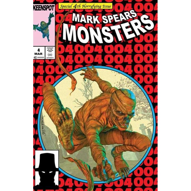 Mark Spears Monsters #4 Cover D Mark Spears Asm #300 Homage Variant