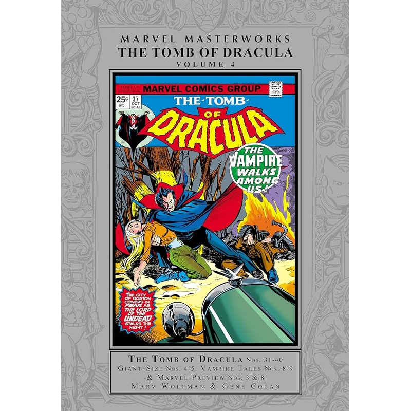 Marvel Masterworks: The Tomb Of Dracula Vol. 4 HC