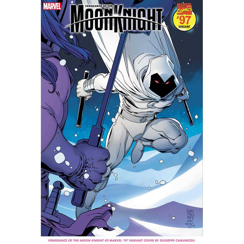 Vengeance Of The Moon Knight #2 Giuseppe Camuncoli Marvel 97 Variant