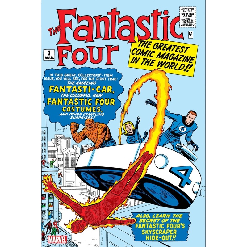 Fantastic Four #3 Facsimile Edition Foil Variant