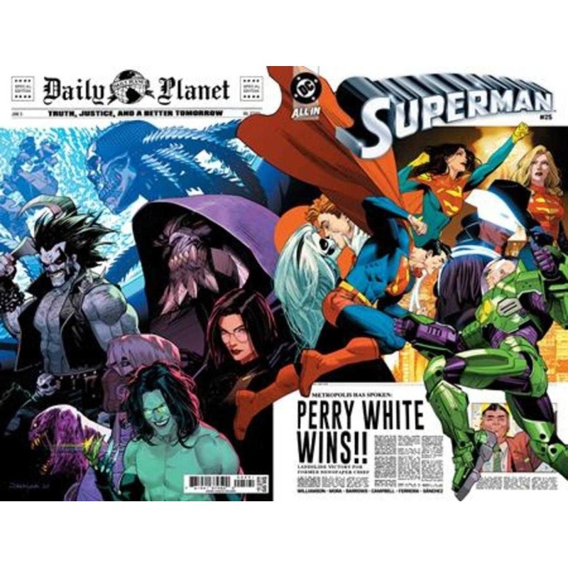 Superman #25 Cover H Dan Mora Foil Variant