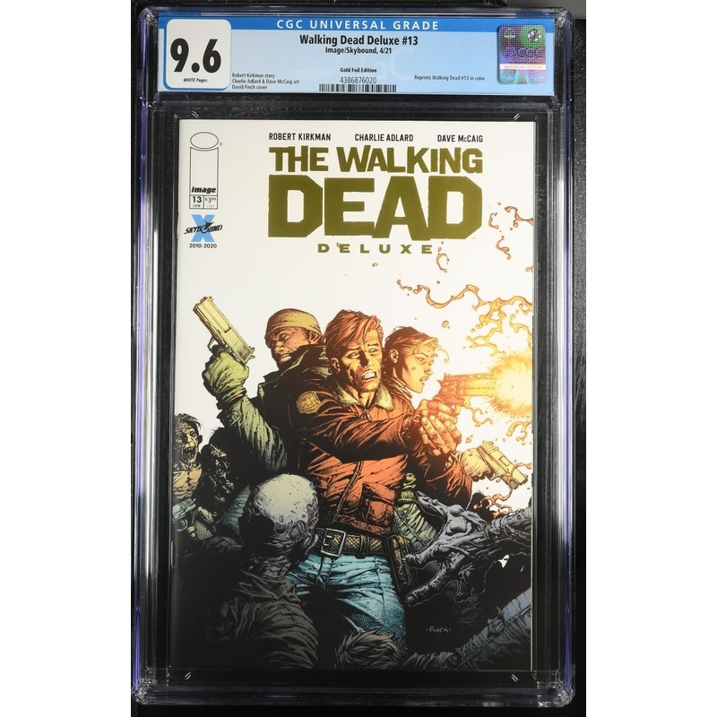 Walking Dead Deluxe #13 Gold Foil Edition CGC 9.6