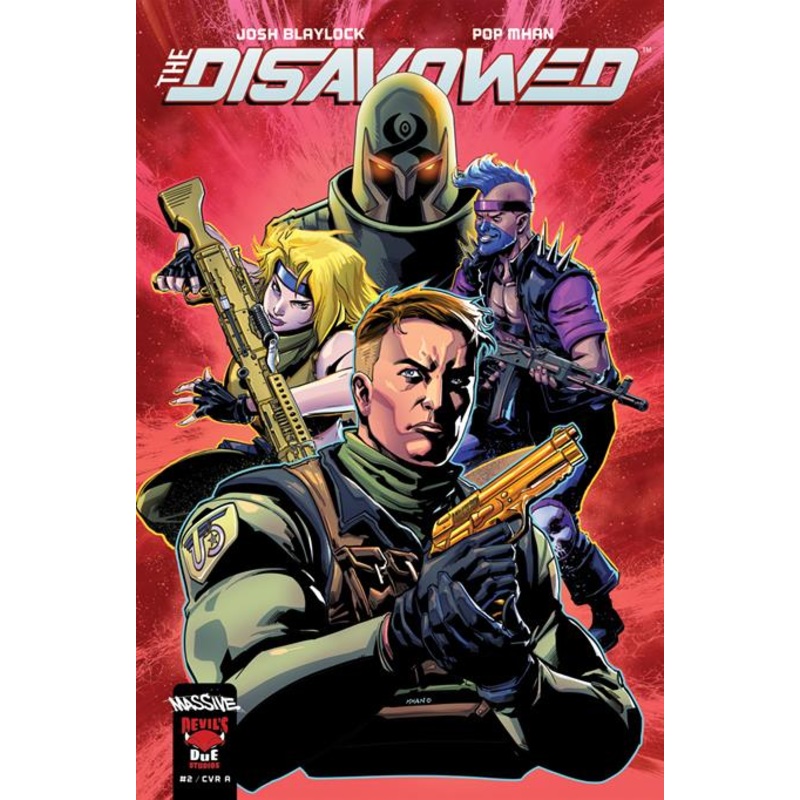 DISAVOWED #2 (OF 5) CVR A POP MHAN (MR) (19 Nov Release) This only, one comic book.