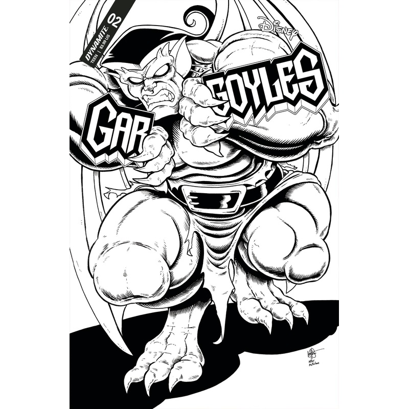 GARGOYLES #2 CVR V 1:7 FOC INCV HAESER LINE ART