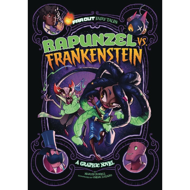 Rapunzel vs. Frankenstein: A Graphic Novel (Far Out Fairy Tales)