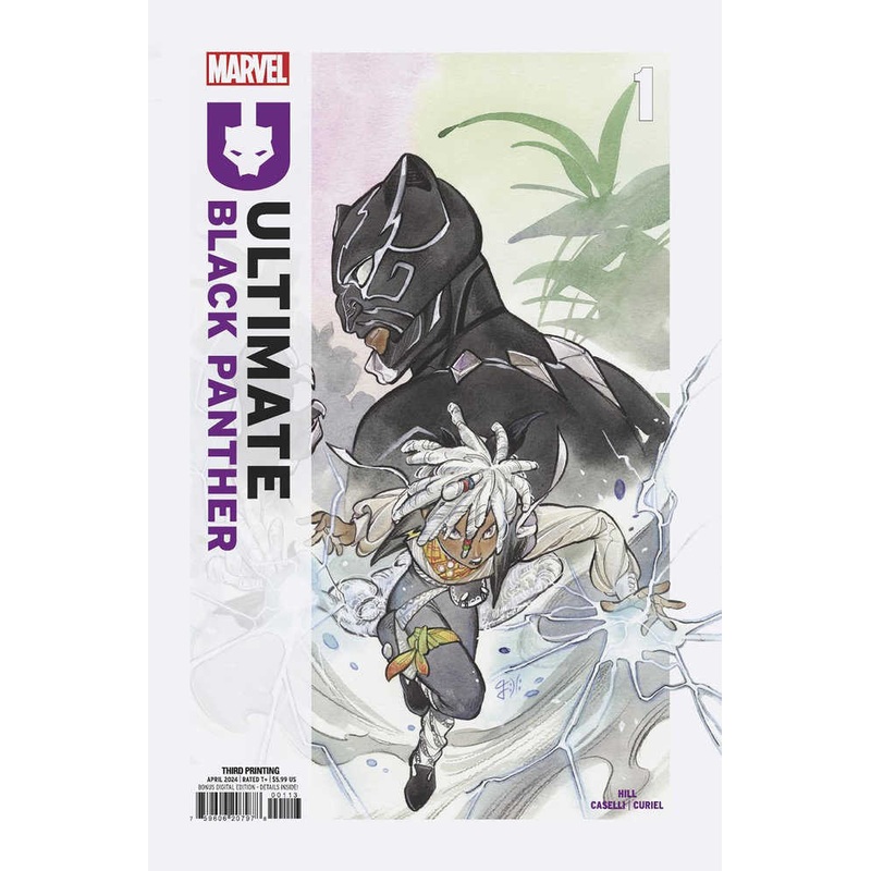 Ultimate Black Panther #1 Peach Momoko 3RD Printing Variant