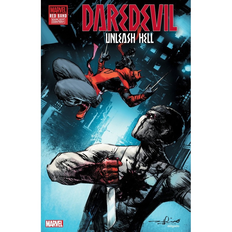 Daredevil: Unleash Hell - Red Band #2 Gerardo Zaffino Variant [Polybagged]