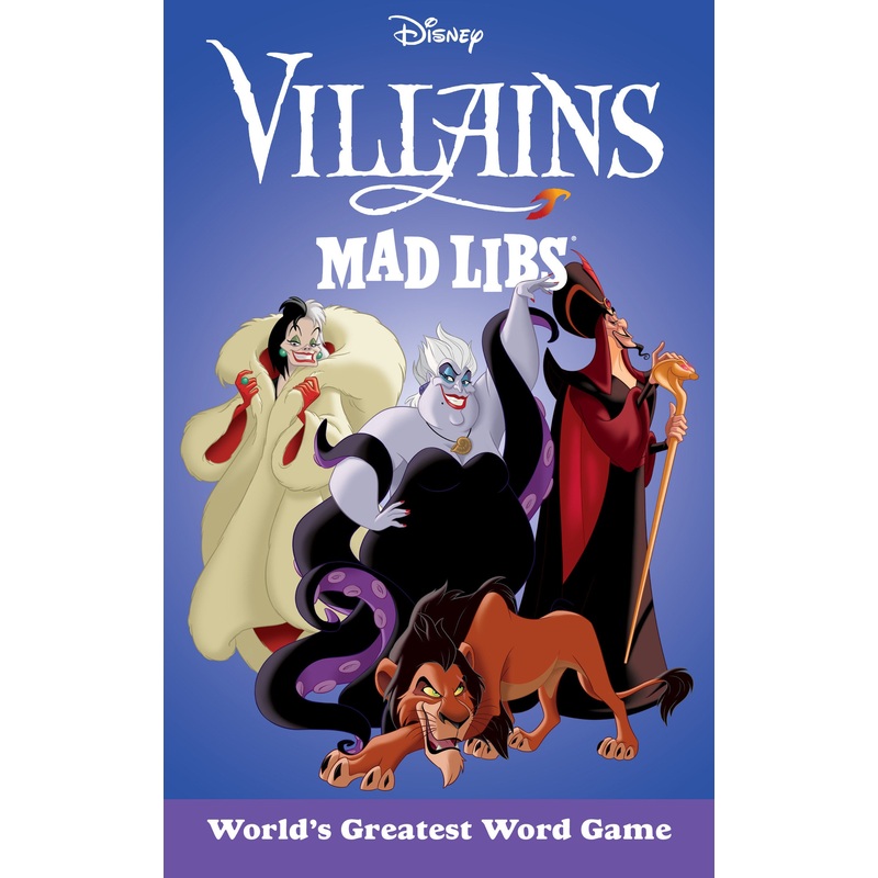 Disney Villains Mad Libs