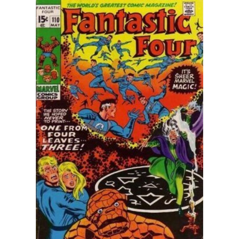 Fantastic Four (Vol. 1 1961-1996, 2003-2012, 2015, 2018) #110