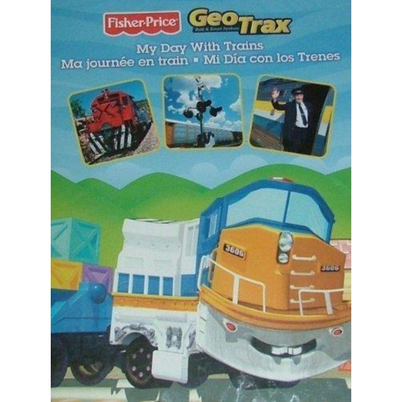 Geo Trax: My Day with Trains; Ma journee en train; Mi Dia con los Trenes