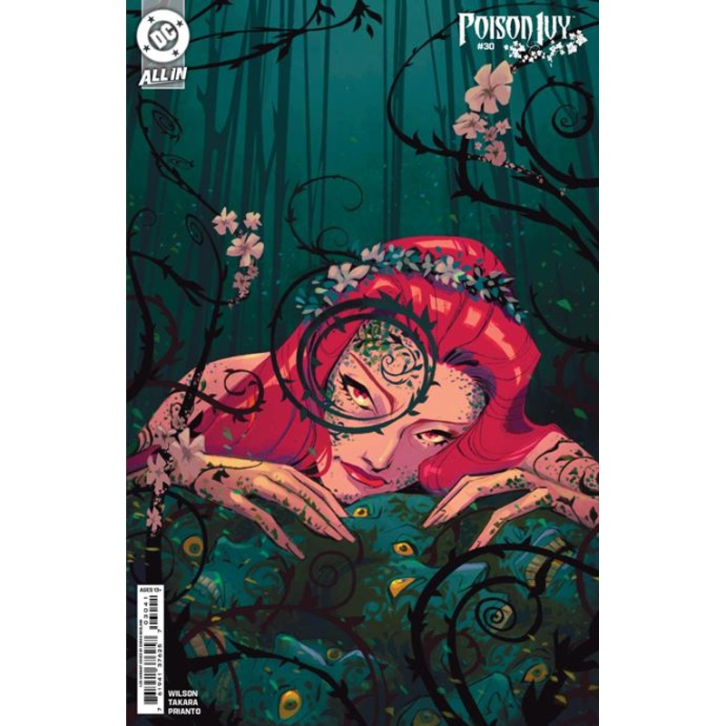POISON IVY #30 CVR F INC 1:25 SARAH BASLAIM CARD STOCK VAR