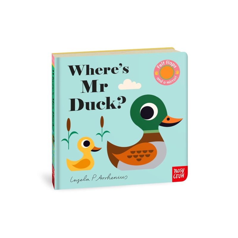 Where's Mr Duck? (Felt Flaps) Like New