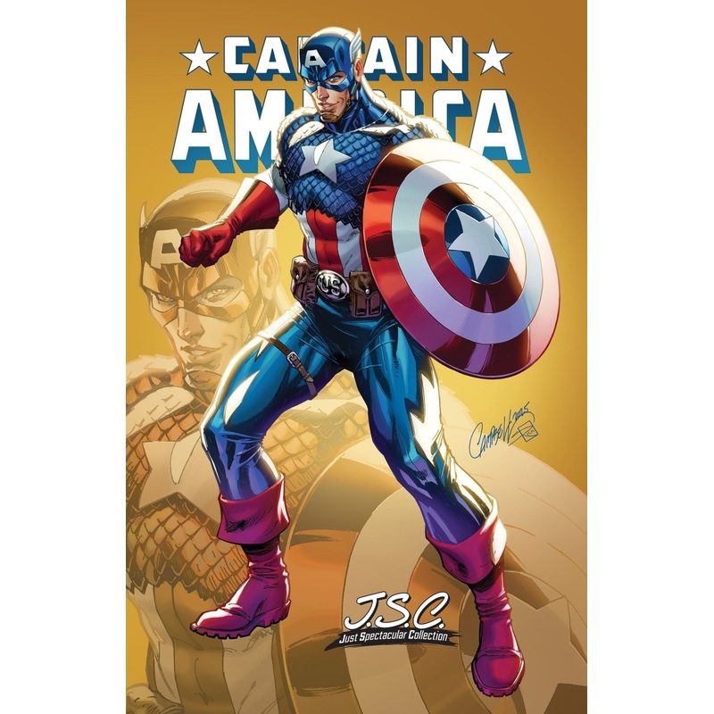 Captain America #2 J. Scott Campbell Just Spectacular Collection Variant
